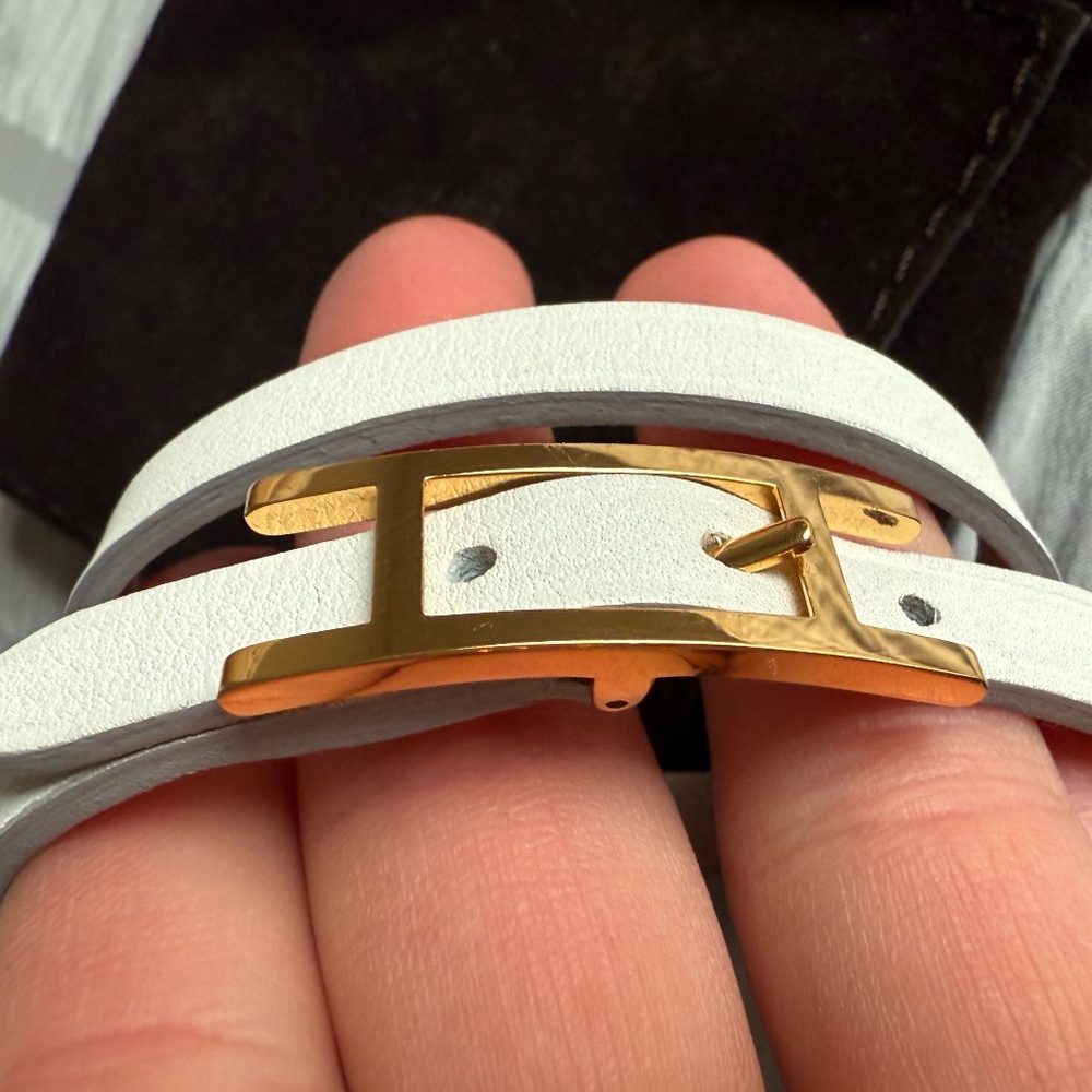 Hermes Behapi Double Tour Bracelet - image 2